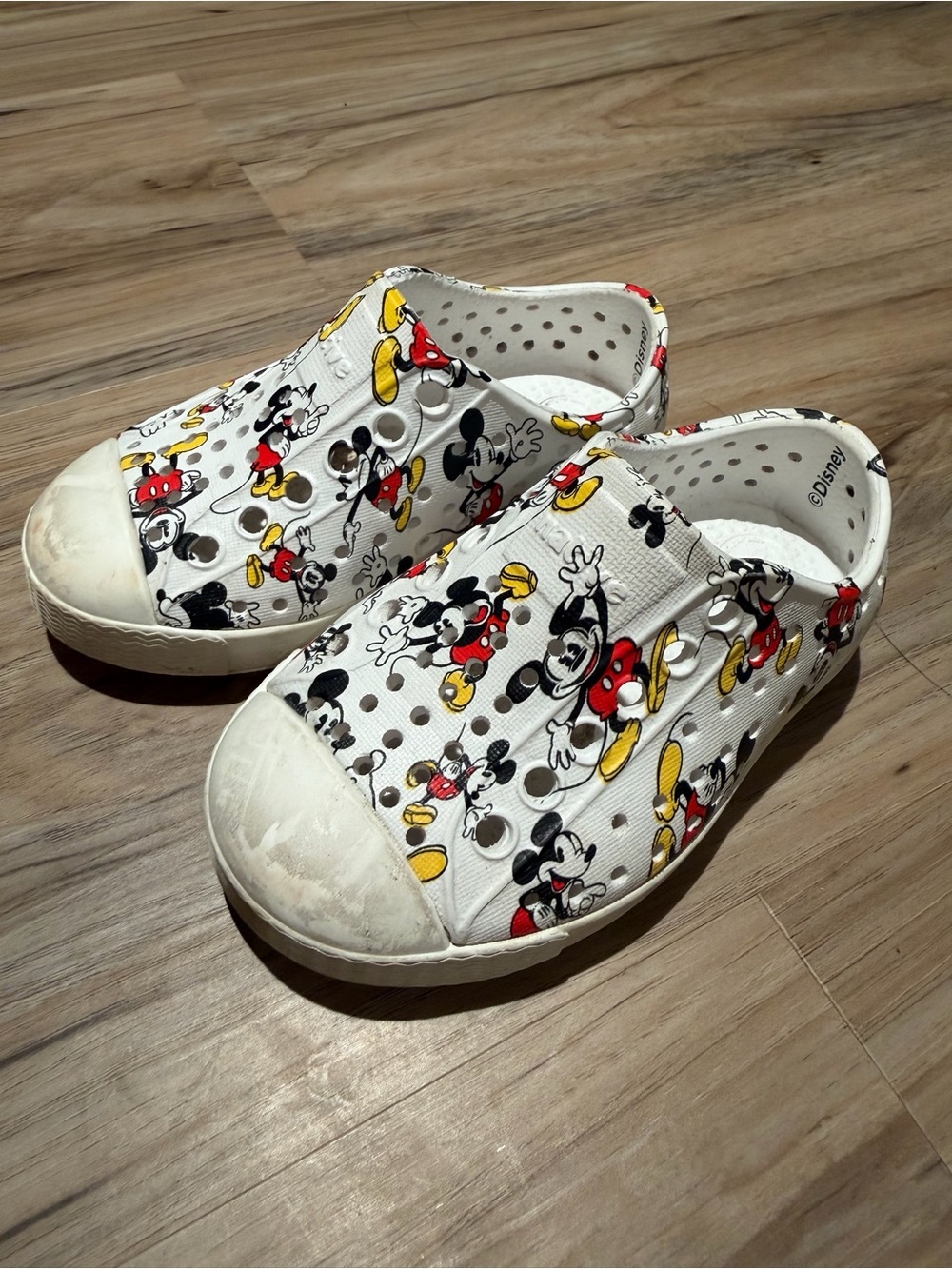 Native Shoes x Disney Mickey Mouse Jefferson Kids Shoes Size C5